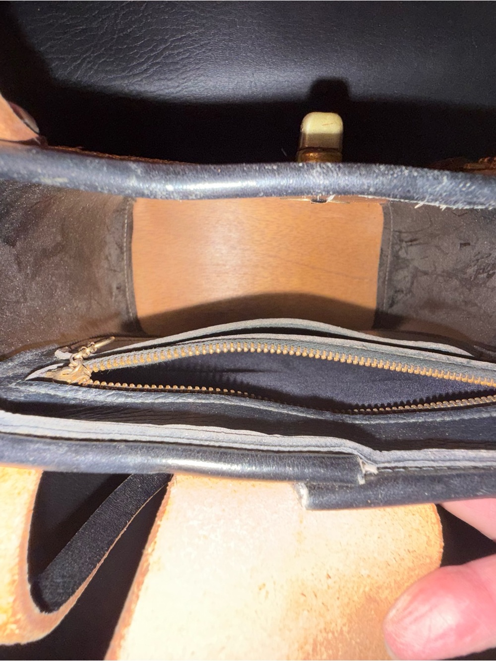 Vintage Enid Collins “Roadrunner” Beige and Black Embellished Tote Bag - Picture 9 of 14